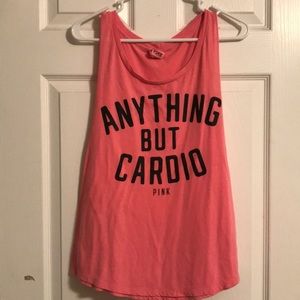 Pink Workout Muscle Tee